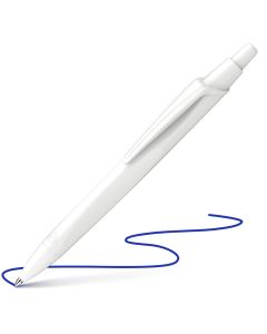 Olovka kemijska Schneider Reco, bijela, plava tinta