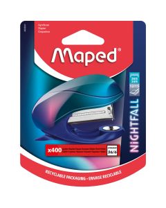 Stroj za spajanje Maped Nightfall mini 24/6 + 400 spojnica blister