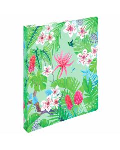 Mapa uložna A4 s 2D ringa, fi 16 mm, hrbat 27 mm, Ladylike, Herlitz, džungla