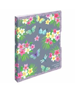 Mapa uložna A4 s 2D ringa, fi 16 mm, hrbat 27 mm, Ladylike, Herlitz, leptiri