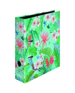 Registrator samostojeći A4, 8 cm, maX.file Ladylike, Herlitz džungla