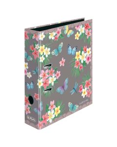 Registrator samostojeći A4, 8 cm, maX.file Ladylike, Herlitz leptiri