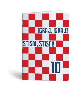 Bilježnica A4 32 listova diktando Igraj moja Hrvatska