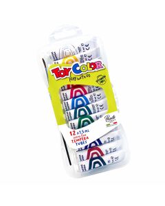 Boje tempere 7,5 ml,12/1, Toy color