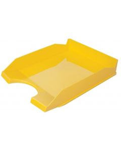 Ladica za spise, PVC, žuta, Office products