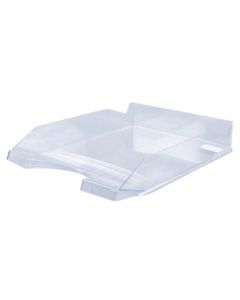 Ladica za spise, PVC, prozirna, Office products
