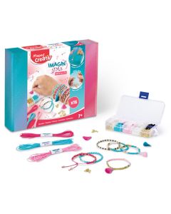 Set kreativni Maped Creativ, za izradu narukvica, pastelne boje 7+