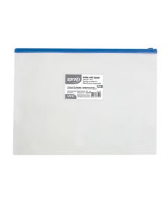 Kuverta PP sa zipom; plavi zip, Spree