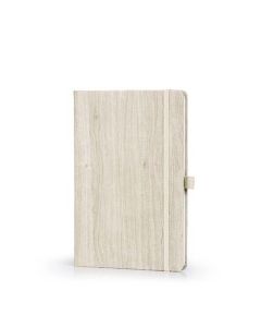 Notes A5 Woody s gumicom, krem