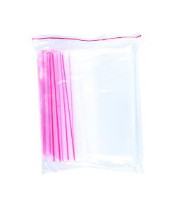 Vrećice PE sa eurolock zatvaračem, 150x220 mm, set od 100 komada, Office products