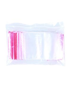 Vrećice PE sa eurolock zatvaračem, 70x100 mm, set od 100 komada, Office products