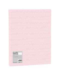Mapa uložna s 2 ringa, Foldermate Loft 22705 roza