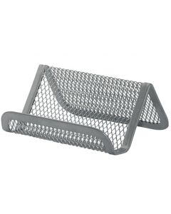 Stalak za posjetnice, žičani, srebrni, Q-Connect