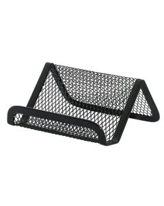 Stalak za posjetnice, žičani, crni, Q-Connect