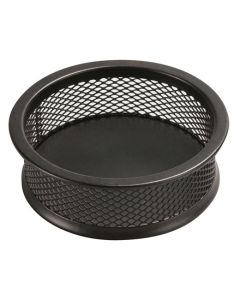 Čaša za spojnice žičana Q-Connect, crna, promjer 90 mm