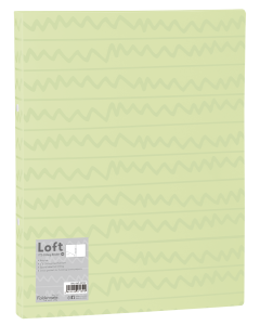 Mapa uložna s 2 ringa, Foldermate Loft 22708 zelena