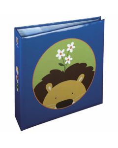 Album za slike Henzo 240x240 mm, 100 bijelih stranica za 200 slika dimenzija 100x150 mm, na ulaganje, Jungle Medo