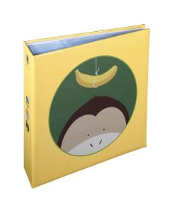 Album za slike Henzo 240x240 mm, 100 bijelih stranica za 200 slika dimenzija 100x150 mm, na ulaganje, Jungle Monkey