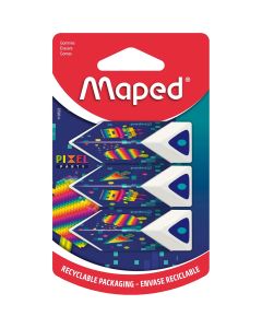 Gumica Maped Pixel Party pyramid 3/1, blister