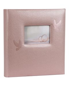 Album za slike Henzo 280x305 mm, 80 bijelih stranica, za 240 slika dimenzija 100x150 mm, Perle, vjenčani