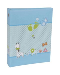 Album za slike Henzo, za 36 slika dimenzija 100x150 mm, na umetanje, Baby Moments, plavi
