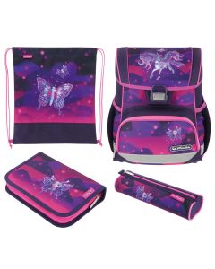 Torba školska set Herlitz 6218 Loop Magic unicorn