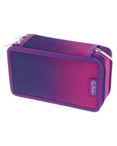 Pernica 3 zipa 31 dio Herlitz 6331 Ljubičasto roza