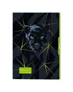 Fascikl s klapnama i gumicom, A3, Pantera, Pelikan