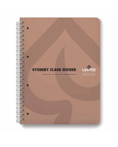 Blok kolegij A4 100 listova , 5 pregrada, 4X20 listova diktando, 20 listova karo, Lipa mill