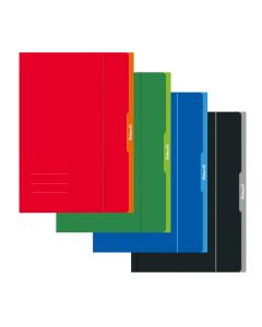 Fascikl prešpan klapna s gumicom, A4, sort boje, Pelikan