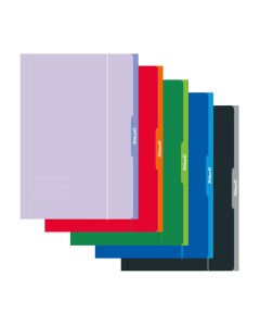 Fascikl prešpan klapna s gumicom, A3, sort boje, Pelikan