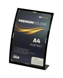 Nosač obavijesti L - zakrivljeni A4 220x50x291 mm