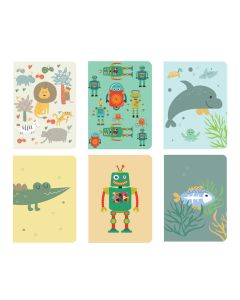 Blok za bilješke Spree, A6 Zippi, 40 listova; diktando