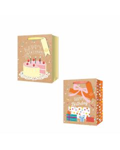 Vrećica ukrasna Spree art. 45100, 18x10x23 cm, Birthday