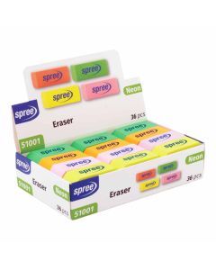 Gumica za brisanje Spree Neon