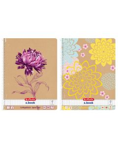 Blok kolegij A4 80 listova karo, Natural Vibes, Herlitz