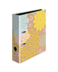 Registrator samostojeći A4, 8 cm, maX.file Natural Vibes Blossoms, Herlitz