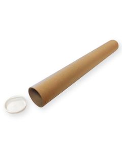 Tuba za poštu Trak, 63x8 cm, smeđa