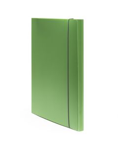 Fascikl s gumicom B4 Holos, polipropilen, dimenzija 35x25 cm, zeleni