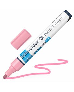 Flomaster Schneider, akrilni marker, Paint-It 340, 4 mm, pastelno rozi