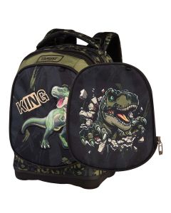 Ruksak školski Target s dva lica DINO KING 28615