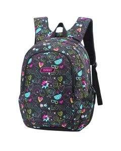 Ruksak Target 3 ZIP DUEL TEEN VIBES 28668 + Pernica gratis 26305