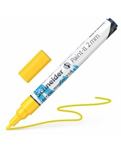Flomaster Schneider, akrilni marker, Paint-It 310, 2 mm, žuti