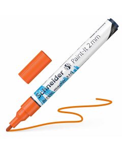 Flomaster Schneider, akrilni marker, Paint-It 310, 2 mm, narančasti