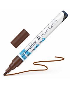 Flomaster Schneider, akrilni marker, Paint-It 310, 2 mm, smeđi