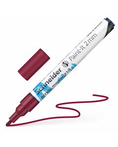 Flomaster Schneider, akrilni marker, Paint-It 310, 2 mm, bordo