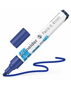 Flomaster Schneider, akrilni marker, Paint-It 340, 4 mm, plavi