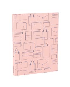 Mapa uložna s 2 ringa, Foldermate Vintage 22735 roza