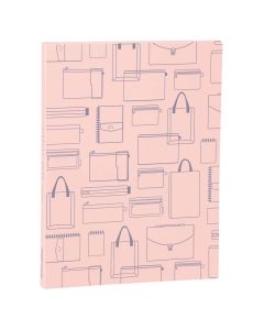 Mapa s varenim uložnim fasciklima A4/30, Foldermate Vintage 01755 roza