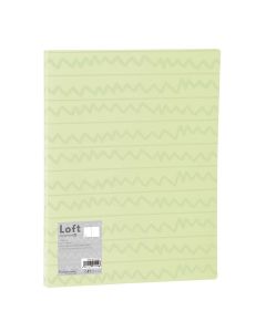 Mapa s varenim uložnim fasciklima A4/30, Foldermate Loft 01687 zelena